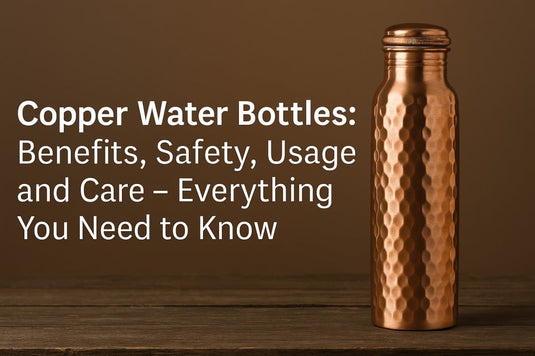 The Ultimate Guide to Copper Water Bottles: Benefits, Use, and Care