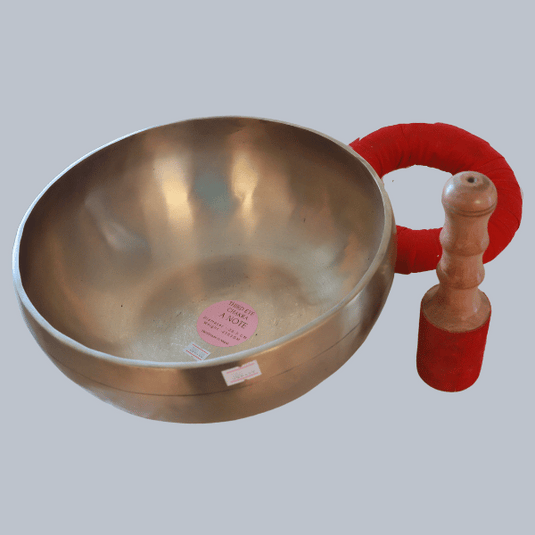 Handmade singing bowl A note 26.5 cm