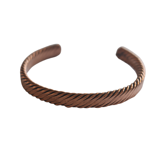 Copper Spiral Bracelet image 0