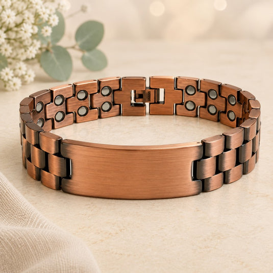 Regent Magnetic Copper Link Bracelet