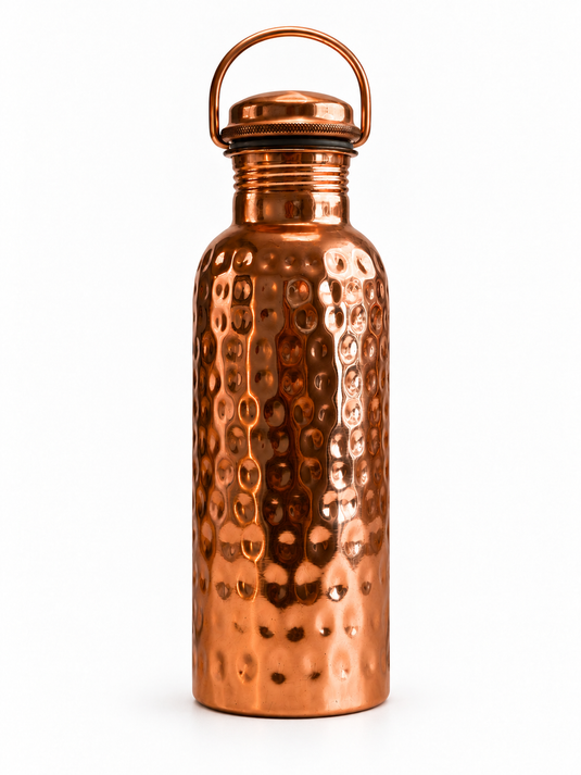 Baby Hammered Hanger Copper water bottle - 500ml
