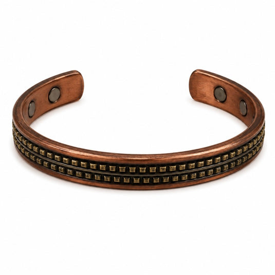 Copper Bracelet Double Tone