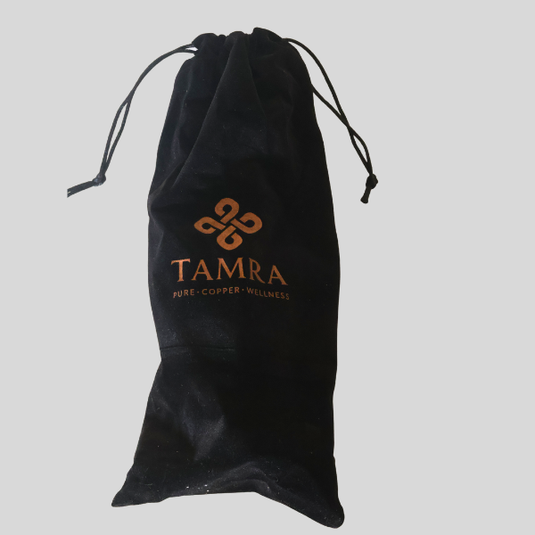 Copper Water Bottle – Diamond Design (500ml) image 1
