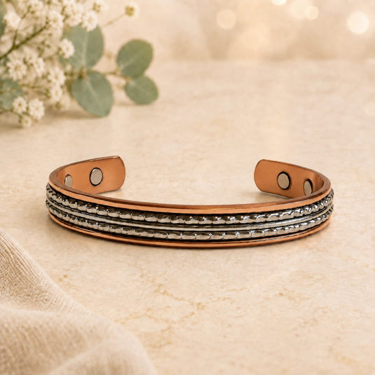 Copper Bracelet Double Tone