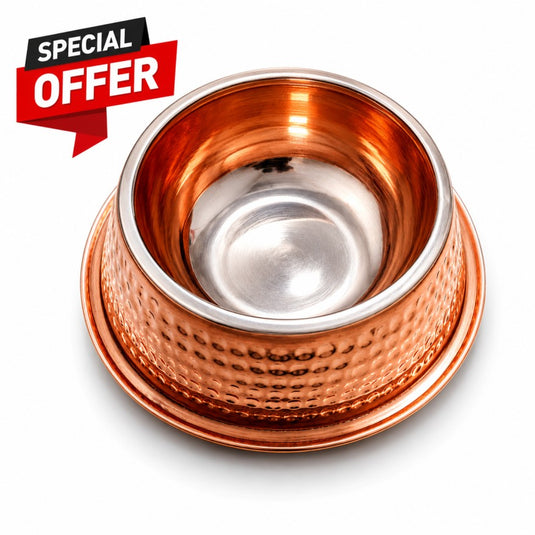 Copper Pet's Bowl 700ml
