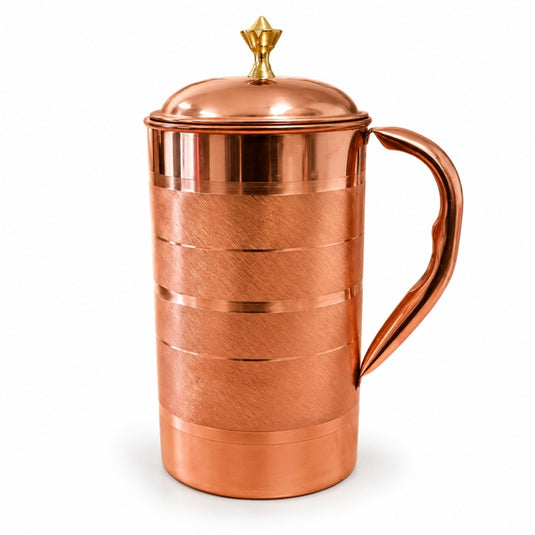 Copper Water Jug Deluxe Design (1.5ltr)