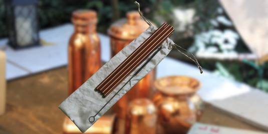 Sipping Sustainability: The Rise of Copper Straws in Eco-Friendly Living