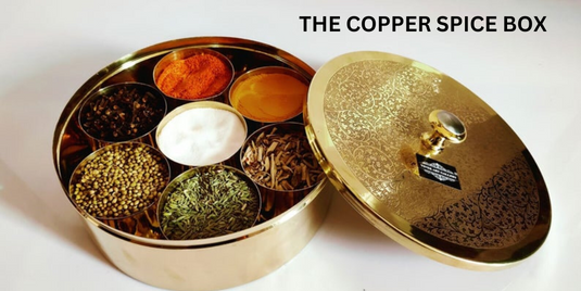 The Ayurvedic Tradition of Copper Spice Boxes: Enhancing Culinary Delights and Health Benefits Copper Store Australia