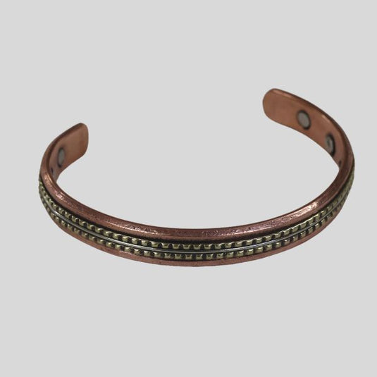 Copper Bracelet Double Tone image 0