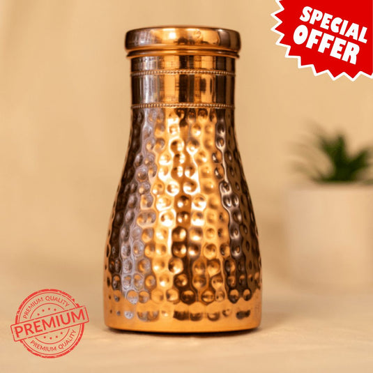 Copper Water Bedside Jar (1L) image 0
