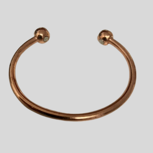 Copper Bracelet Plain Round image 0