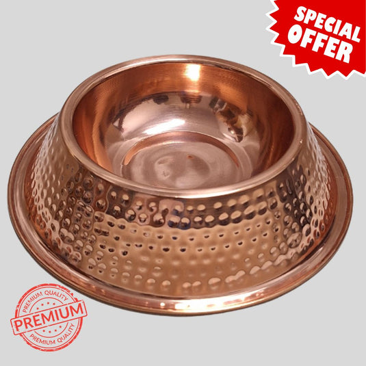 Copper Pet's Bowl 700ml image 0