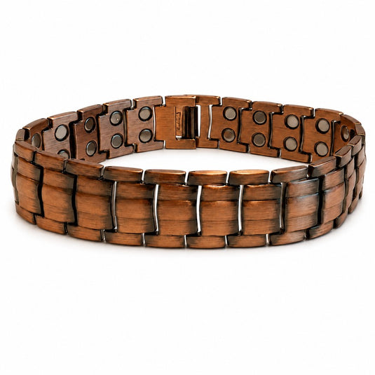 Atlas Magnetic Copper Link Bracelet