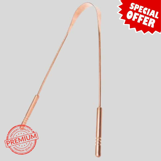 Copper Tongue Scraper image 0