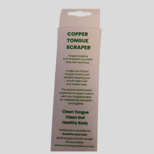 Copper Tongue Scraper image 1