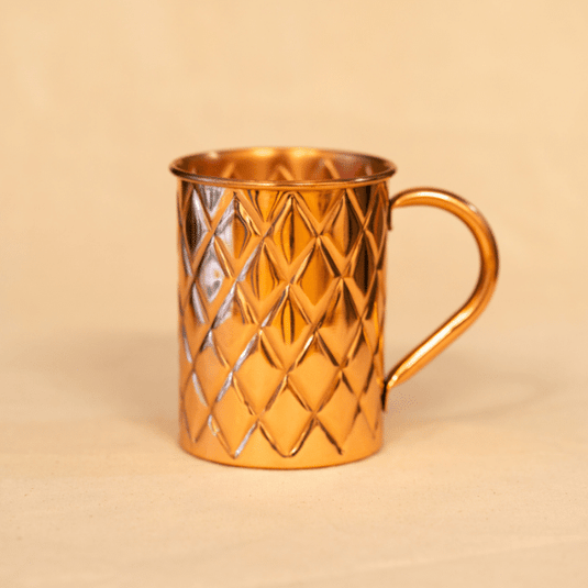 Copper Mug Cross Design image 0