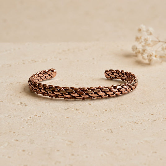 Copper Dragon Scale Bracelet