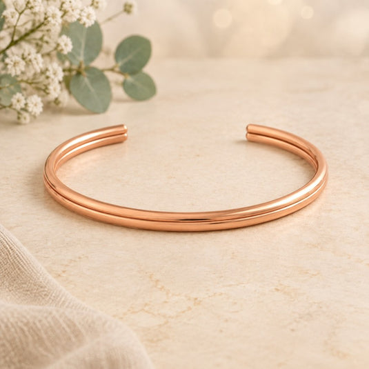 Classic Copper Cuff Bracelet