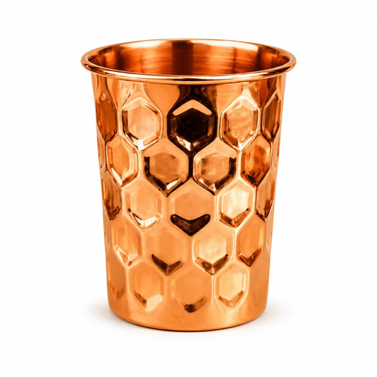 Honeycomb Copper Cup