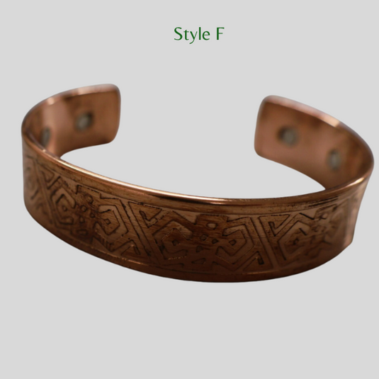 Pure Copper Bracelet - Style F image