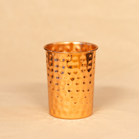 Pure Copper Cup Hammered image 0